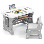 LIVSK Kindertafel en Stoel Set - Verstelbaar in Hoogte - Kan, Verzenden, Nieuw