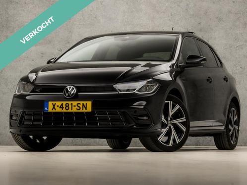 Volkswagen Polo 1.0 TSI R-Line Sport, Auto's, Volkswagen, Lease, Automaat, Hatchback, Benzine, Plug-in hybride, Bluetooth