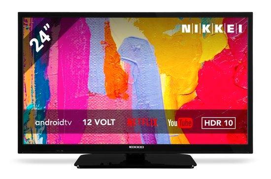 2dekans | Nikkei NL24MANDROID – 24 inch (61 cm) – ANDROID TV, Audio, Tv en Foto, Mediaspelers, Zo goed als nieuw, Ophalen of Verzenden