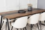 Eettafel - Asta - 200x90 cm - Teakhout - Jörn, Verzenden, Nieuw