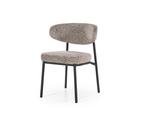 Eetkamerstoel Jari - taupe | BY-BOO, Huis en Inrichting, Stoelen, Ophalen of Verzenden, Nieuw