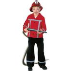 Brandweer kostuum kind rood/zwart, Ophalen of Verzenden, Nieuw