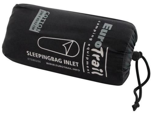 Eurotrail Slaapzak Lakenzak Katoen Mummy Model 1 persoons, Caravans en Kamperen, Kampeeraccessoires, Nieuw