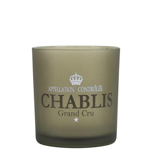 windlicht wijn chablis taupe small 8cm, Huis en Inrichting, Woonaccessoires | Overige, Verzenden