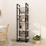 vidaXL Boekenkast met 5 schappen 60x30x175 cm massief, Huis en Inrichting, Kasten | Boekenkasten, Verzenden, Nieuw, 50 tot 100 cm