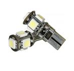 T10 - 5 LED - 5050 - canbus - 12 volt -  2 stuks, Auto-onderdelen, Verlichting, Nieuw, Ophalen of Verzenden