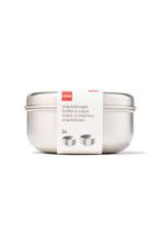 HEMA Snackdoosjes rvs - 2 stuks van €8.99 voor €6.29 sale, Verzenden, Nieuw