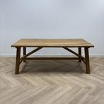 Tweedehands eiken robuuste kloostertafel / eetkamertafel,, Huis en Inrichting, Ophalen of Verzenden, Gebruikt