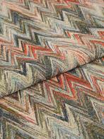 Zigzag Mirage - Premium kleurrijke Gobelin Jacquard