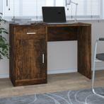 vidaXL Bureau met kast en lade 100x40x73 cm bewerkt hout, Huis en Inrichting, Bureaus, Verzenden, Nieuw