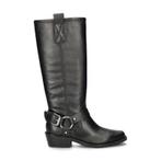 PS Poelman Sidonia bikerboots voor dames in het Zwart, Kleding | Dames, Schoenen, Verzenden, Zwart, Lage of Enkellaarzen, Nieuw
