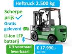 EP Elektrische Heftruck “Be Green Edition” 2.500 kg, Lithium, Zakelijke goederen, Heftruck, Elektrisch, 2000 tot 3000 kg, Verzenden