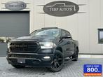 Dodge Ram 1500 4X4 5.7 V8 4x4 Crew Cab Laramie, Auto's, Dodge, Automaat, Gebruikt, Zwart, Lichtmetalen velgen