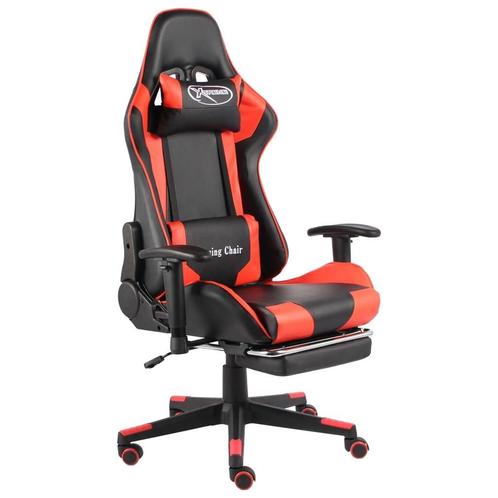Rode Gamestoel met Voetensteun - Retourdeal - 35% Korting!, Huis en Inrichting, Stoelen, Nieuw, Ophalen of Verzenden