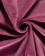 Jumbo Corduroy Stretch Magenta, Hobby en Vrije tijd, Stoffen en Lappen, Nieuw, Overige kleuren