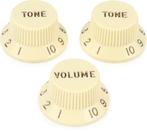 Fender Stratocaster knoppen Linkshandig Aged White, Verzenden, Nieuw