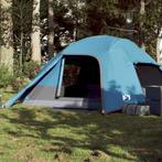 vidaXL Koepeltent 4-persoons waterdicht blauw, Verzenden, Nieuw, Tot en met 2