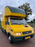 Geniale “vintage” Iveco paardenwagen / foodtruck!, Dieren en Toebehoren, Ophalen, Zo goed als nieuw, Polyester, 2-paards trailer