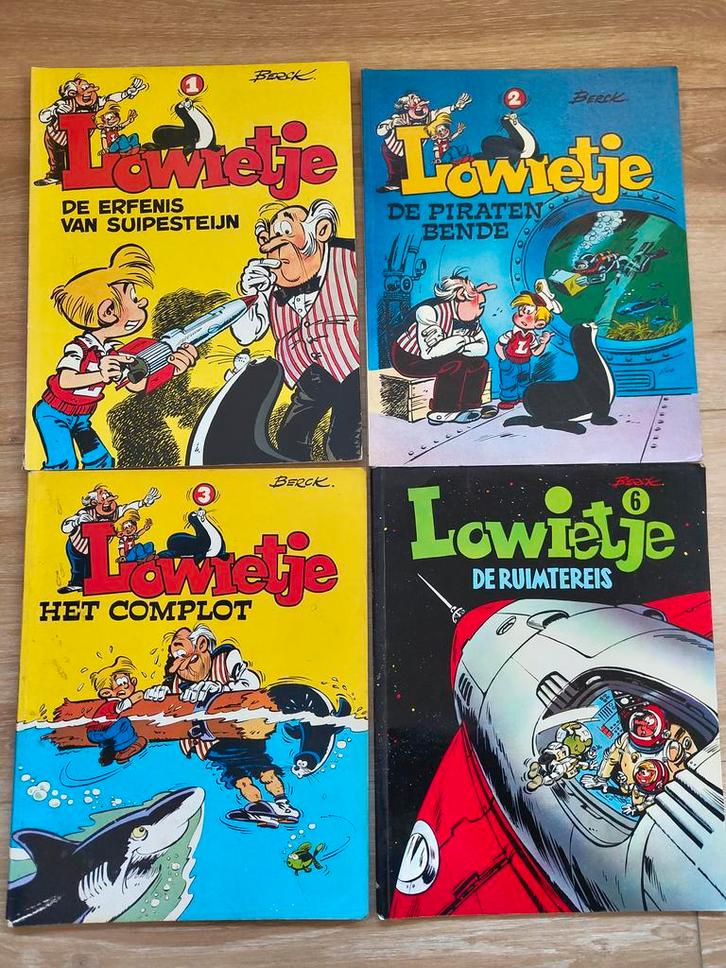 Lowietje strips - Lowietje stripboeken, Boeken, Stripboeken, Gelezen, Complete serie of reeks, Verzenden