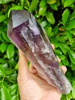 XXL Amazing purple amethyst point - Hoogte: 232 mm -