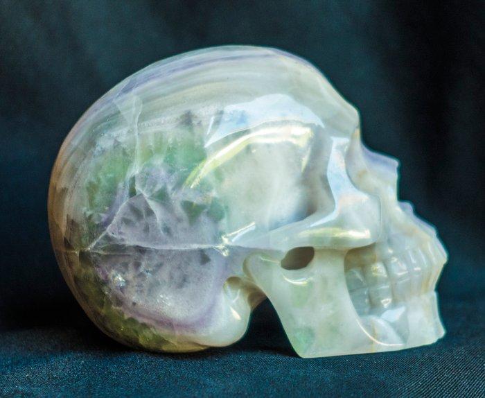 Menselijk schedelmaat, met de hand gemaakt van glas De, Verzamelen, Mineralen en Fossielen
