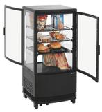 Bartscher Mini-koelvitrine | 4 Niveaus | 75L | Led | 425x425, Witgoed en Apparatuur, Ophalen of Verzenden, Nieuw