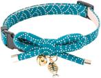 Necoichi Zen kattenhalsband - kattenbandje met vis bedel..., Ophalen of Verzenden, Nieuw