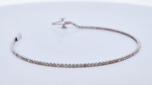 Zonder Minimumprijs - Armband 18 kt. - 1.40ct. tw. Diamant, Sieraden, Tassen en Uiterlijk, Armbanden