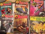 Trigië strips - Opkomst en ondergang Keizerrijk | Nostalgie, Boeken, Gelezen, Complete serie of reeks, Verzenden