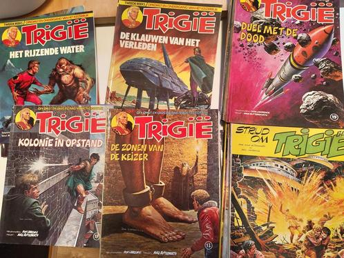 Trigië strips - Opkomst en ondergang Keizerrijk | Nostalgie, Boeken, Stripboeken, Gelezen, Complete serie of reeks, Verzenden
