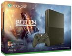 Xbox One S 1TB Special Edition-Military Green Battlefield 1, Ophalen of Verzenden, Zo goed als nieuw