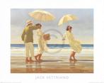 Kunstdruk Jack Vettriano - The Picnic Party 50x40cm, Verzenden, Nieuw