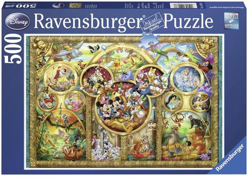 Disney Familie Puzzel (500 stukjes) | Ravensburger - Puzzels, Hobby en Vrije tijd, Denksport en Puzzels, Nieuw, Verzenden