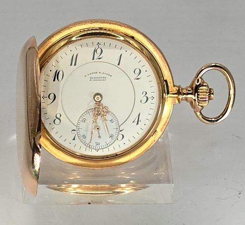 A. Lange & Söhne Glashütte b/Dresden - 18K Savonette - 1A, Sieraden, Tassen en Uiterlijk, Horloges | Heren