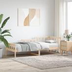 vidaXL Slaapbank zonder matras 90x190 cm massief grenenhout, Huis en Inrichting, Slaapkamer | Bedden, 90 cm, Eenpersoons, Bruin