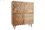 Massief houten dressoir MYSTIC LIVING 140cm natuurlijk, Huis en Inrichting, Nieuw, Ophalen of Verzenden