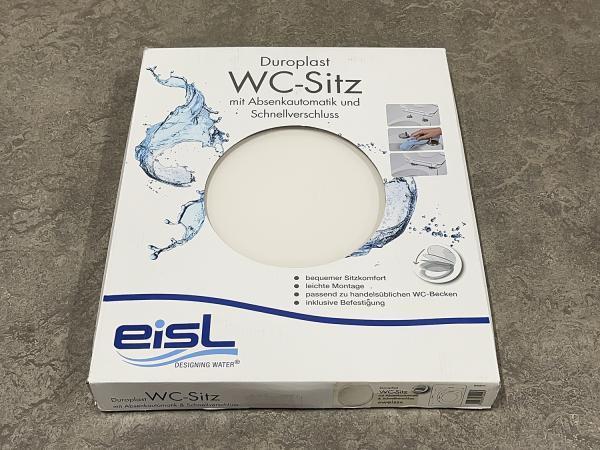 Veiling - EISL WC-bril met softclose en snelontgrendeling, Doe-het-zelf en Verbouw, Sanitair, Nieuw