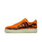 -9% Nike  Nike Air force 1 low orange skeleton  maat 37,5, Verzenden, Nieuw