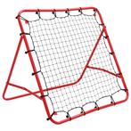 vidaXL Voetbal kickback rebounder verstelbaar 100x100 cm, Sport en Fitness, Verzenden, Nieuw