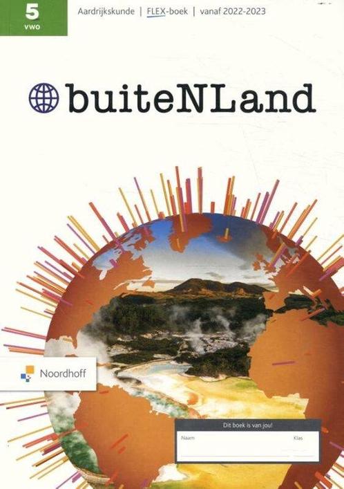 buiteNLand 4e ed vwo 5 FLEX boek 5 vwo Aardrij 9789001277345, Boeken, Studieboeken en Cursussen, Zo goed als nieuw, Verzenden