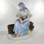 Zsolnay - Andras Sinko - Beeld, Munkacsy - 27 cm - Biscuit