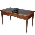 Frans bureau plat Napoleon III fraai brons en veel inlegwerk, Antiek en Kunst, Antiek | Kantoor en Zakelijk, Ophalen of Verzenden