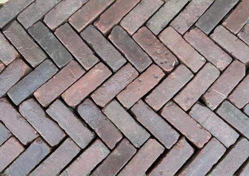 Oude gebakken dikformaten Rood Putten (op pallets), Tuin en Terras, Tegels en Klinkers, Keramiek, Ophalen of Verzenden