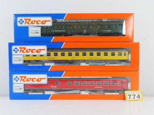 Roco H0 - 44908/45343/45026 - Modeltrein personenwagen (3) -, Hobby en Vrije tijd, Modeltreinen | H0
