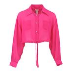 Liu Jo • roze cropped blouse • XXS (IT38), Kleding | Dames, Verzenden, Liu Jo, Nieuw, Roze