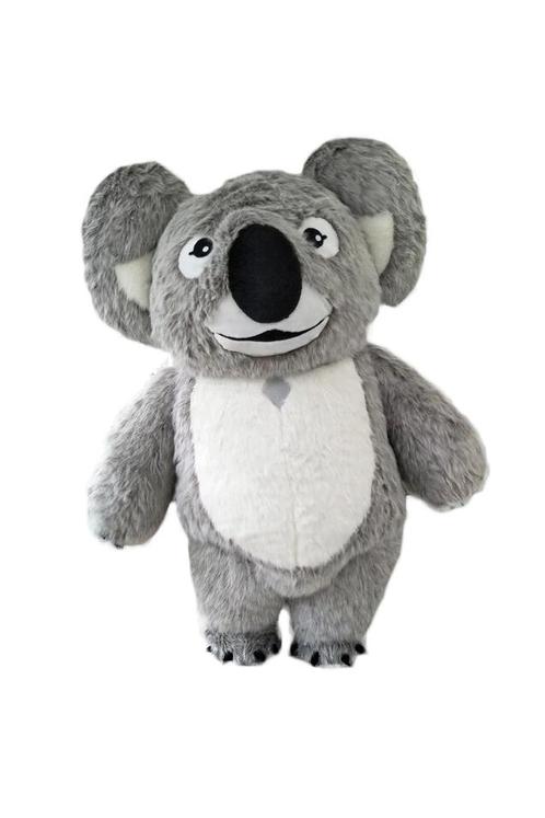 KIMU® Groot Opblaas Kostuum Koala Grijs 2 Meter Opblaasbaar, Kleding | Dames, Carnavalskleding en Feestkleding, Kleding, Nieuw