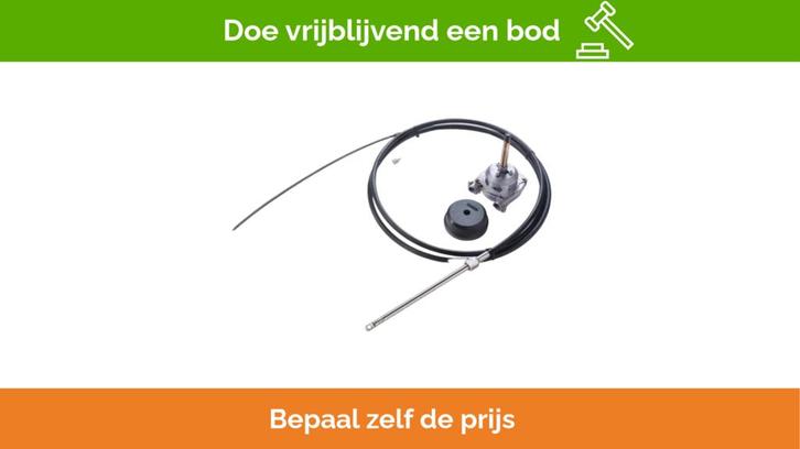 Bieden: Vetus HZFKIT13 Mechanical Steering System Kit 13 Ft, Watersport en Boten, Overige Watersport en Boten, Nieuw, Ophalen of Verzenden