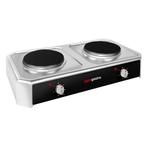 GGM Gastro | Tafelmodel elektrische kookplaat - 2 kW - 2 |, Witgoed en Apparatuur, Fornuizen, Verzenden, Nieuw, Inbouw