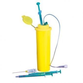 Naaldencontainer 4.0 l. Multi-Safe euroMatic 4000, Diversen, Verpleegmiddelen, Nieuw, Verzenden