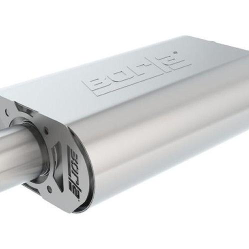 Borla CrateMuffler SBF 289/302 2.5 inch Offset/Center 14in x, Auto-onderdelen, Uitlaatsystemen, Ophalen of Verzenden